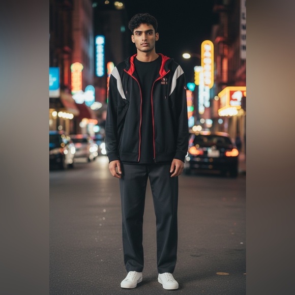 Nike Other - SF 49ers Nike Black Zip up jacket​
